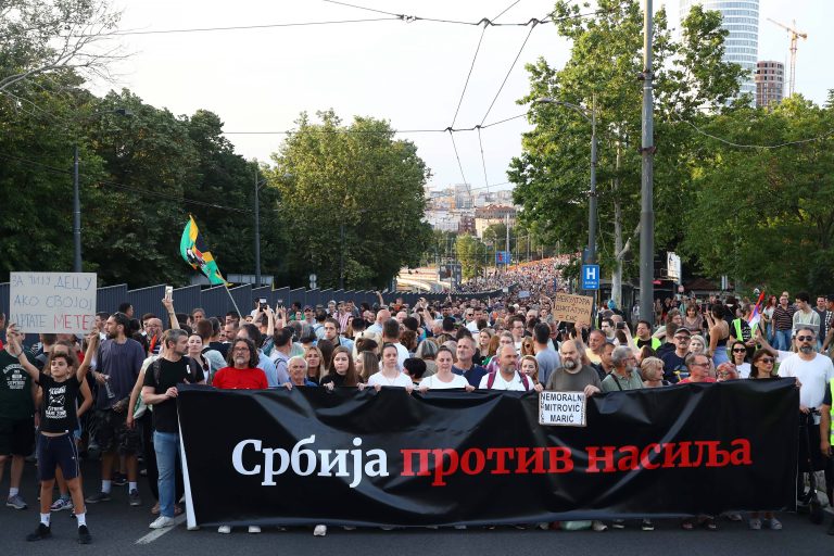 U Beogradu danas deseti protest Srbija protiv nasilja